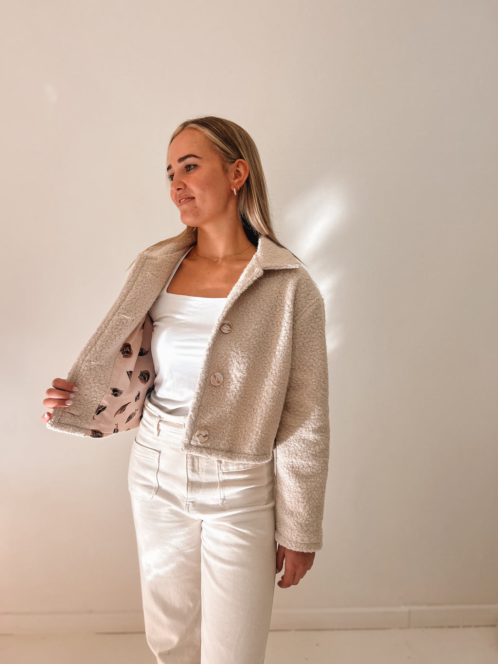 Matilda Jacket Bone